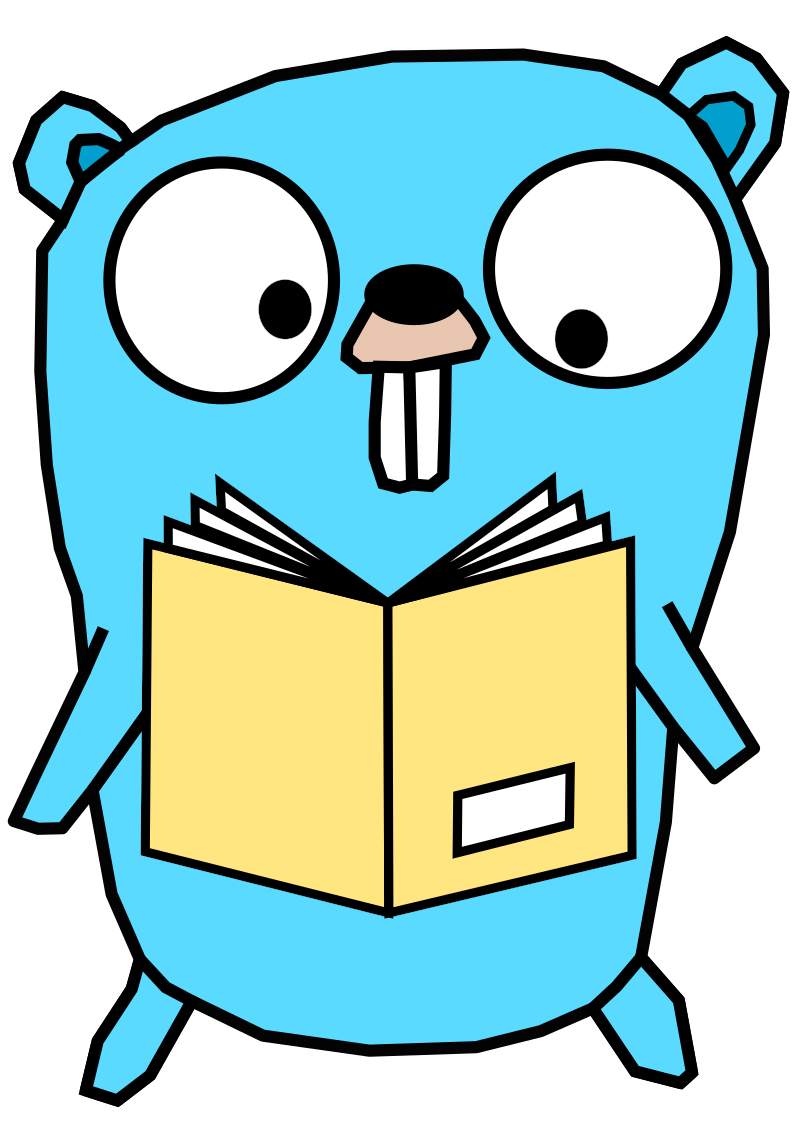 Gopher with a Book